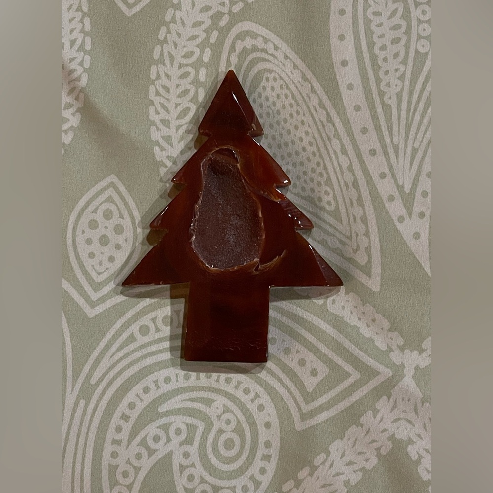 Red Carnelian Crystal Tree